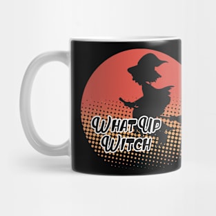 What up Witch funny halloween Mug